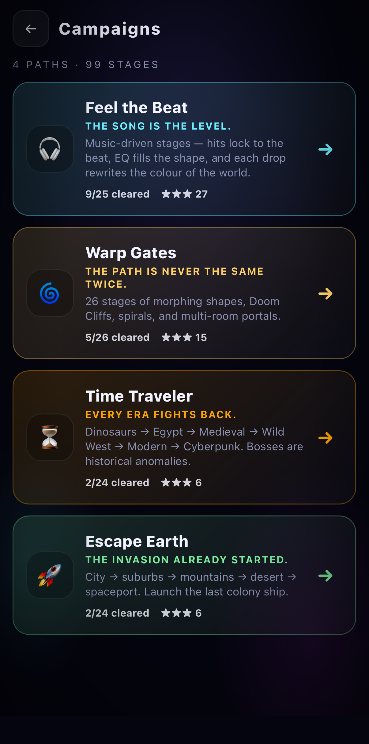Arc Tunes screenshot 2